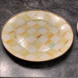 Mackenzie Childs 10” enamel plate